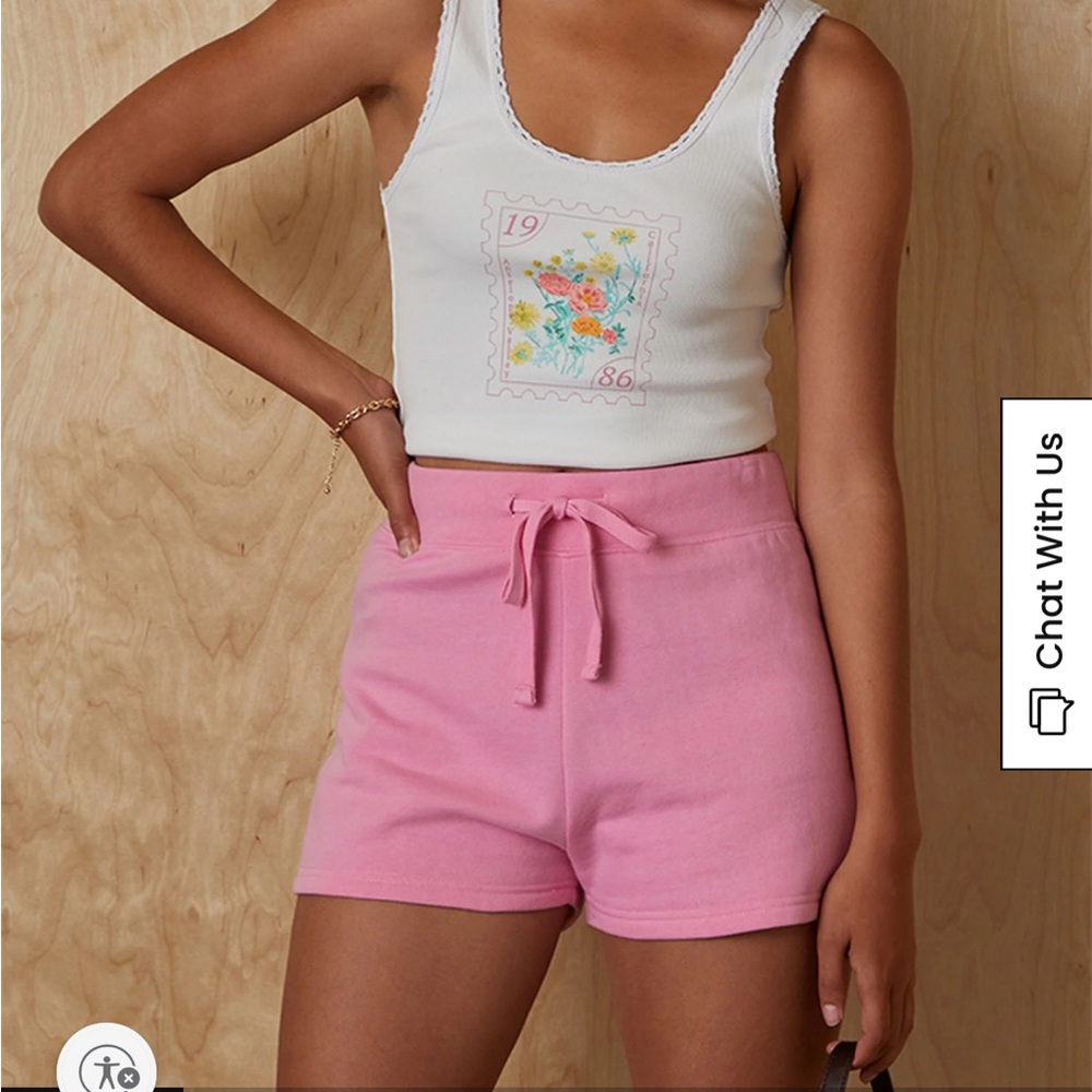 Pacsun Solid Color Sweat Shorts